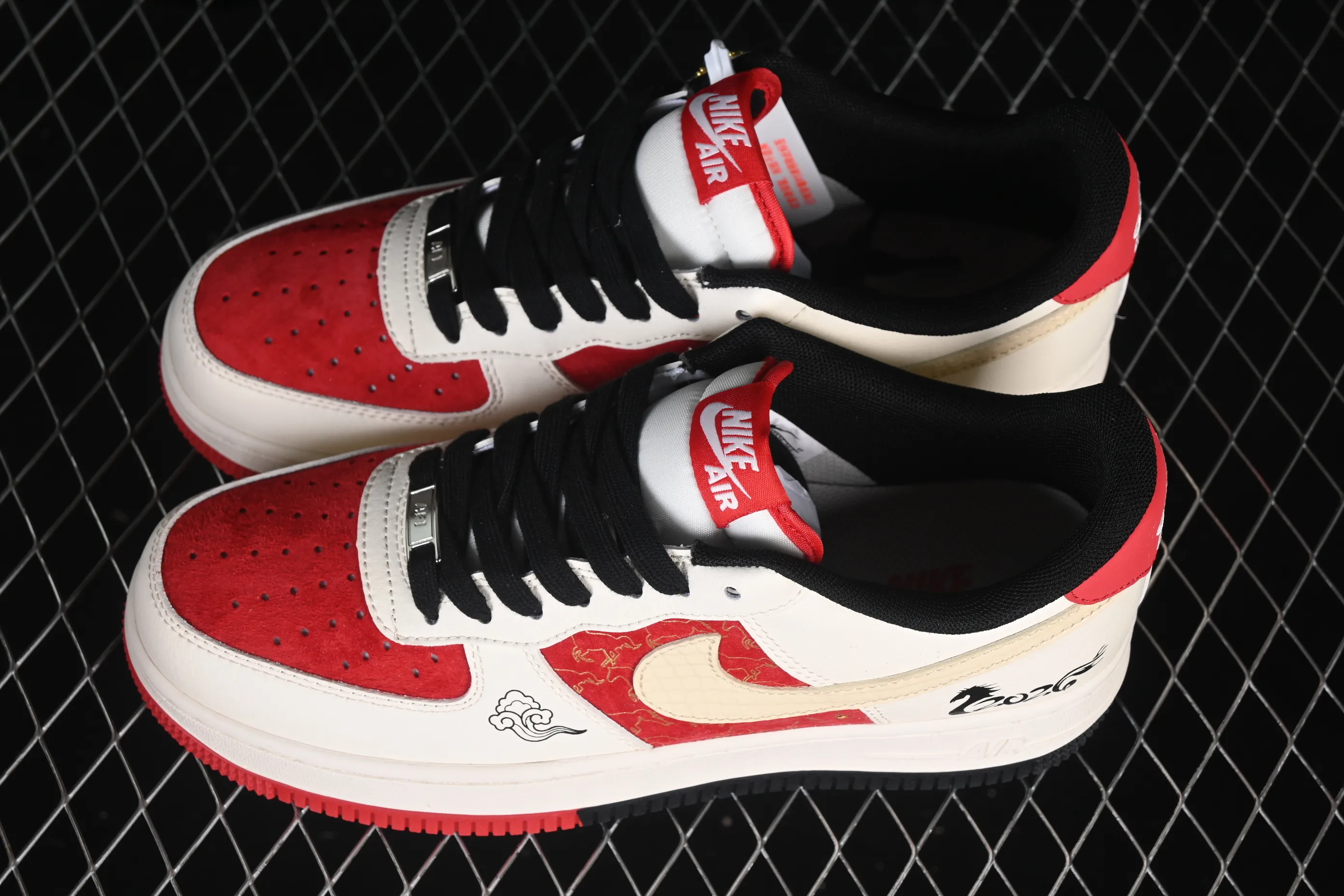 All categories Nk Air Force 1 Air Force series Nk Air Force 1 Low Air Force low-top Nike Air Force 1'07 Low red and white contrast Air Force 1 low-top casual sneakers JP2026-156